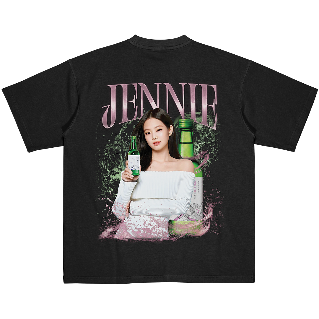 Jennie Soju Inspired Vintage T-shirt