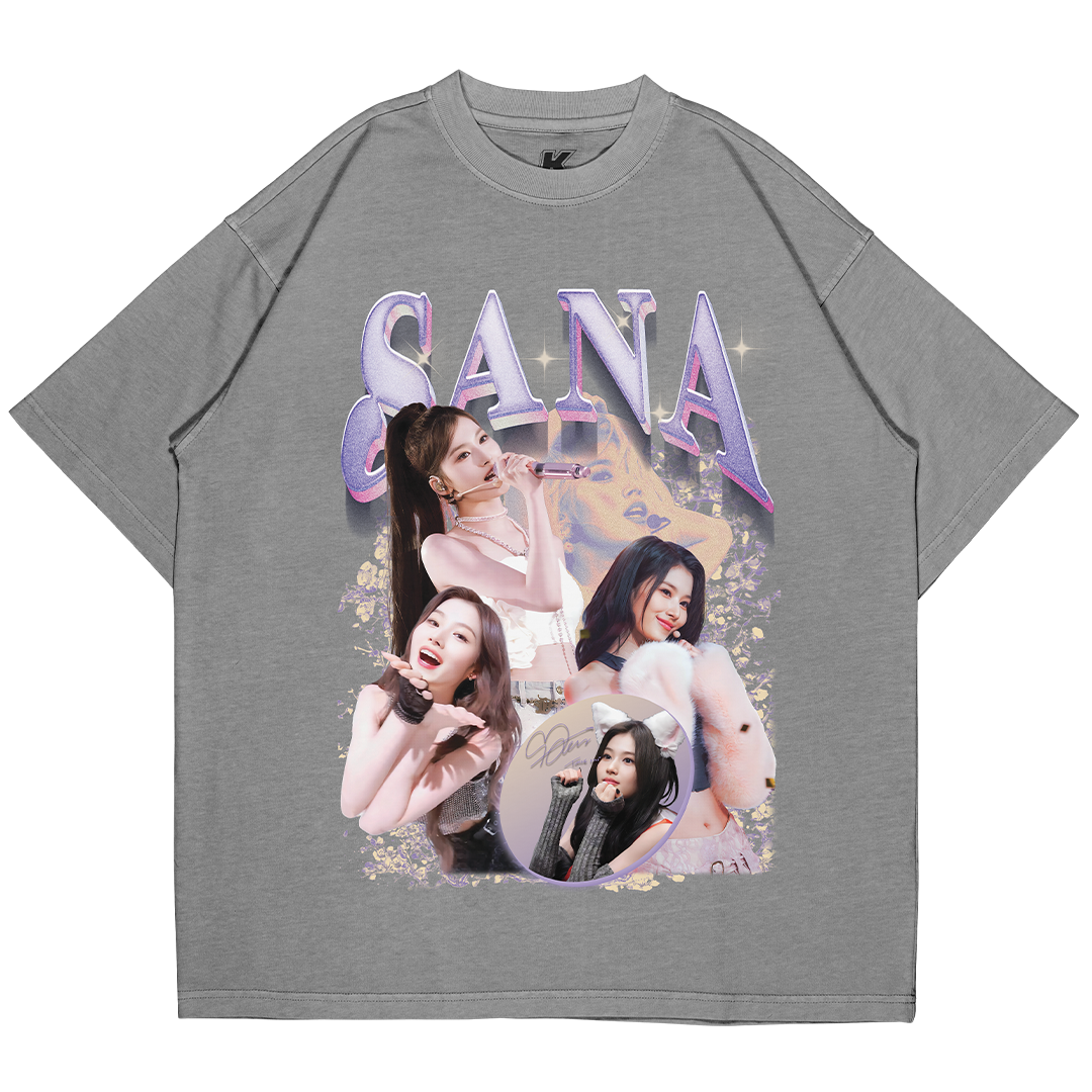 Sana Inspired Vintage T-shirt