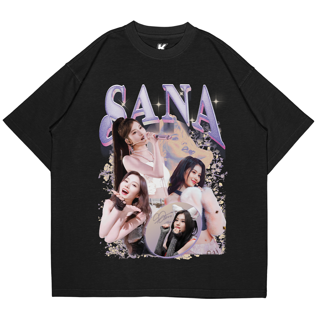 Sana Inspired Vintage T-shirt