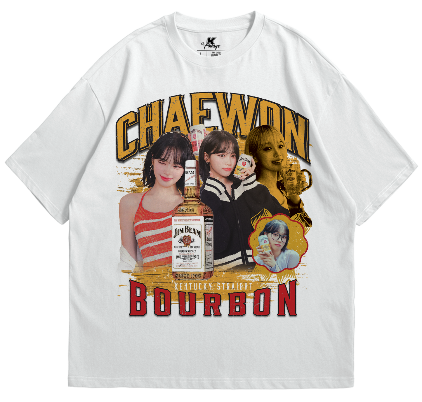 Chaewon Inspired Vintage T-shirt
