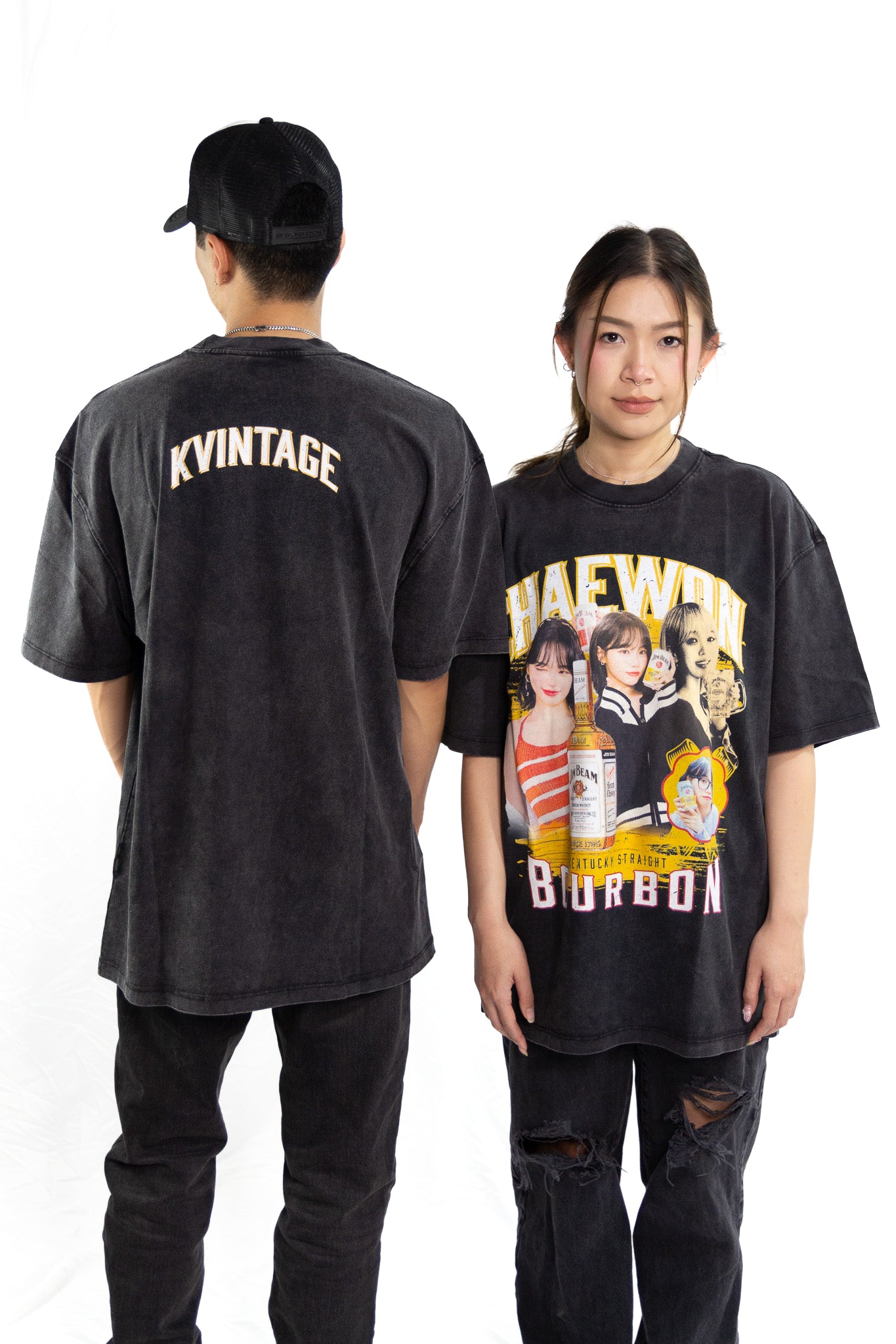 Chaewon Inspired Vintage T-shirt
