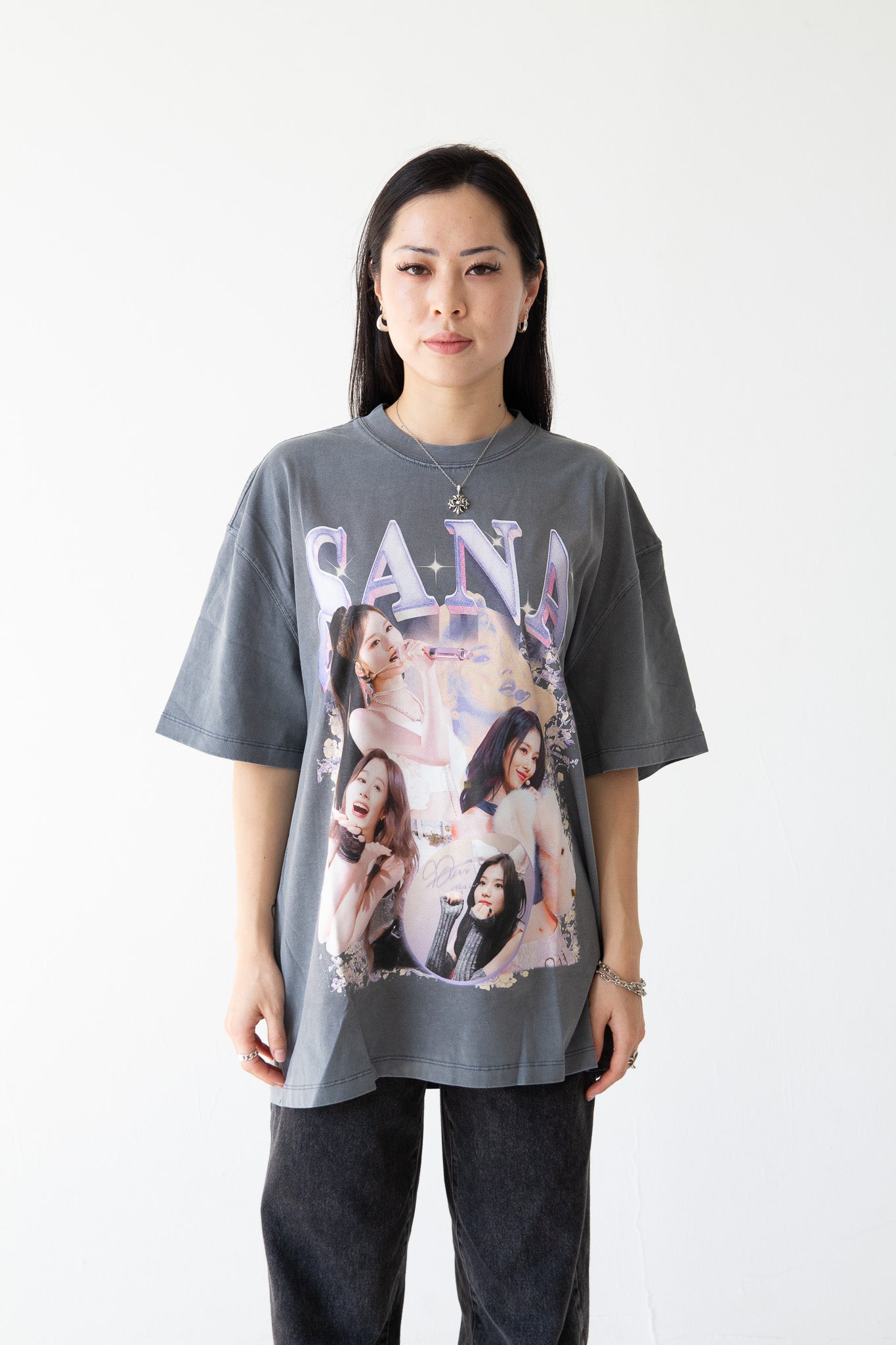 Sana Inspired Vintage T-shirt