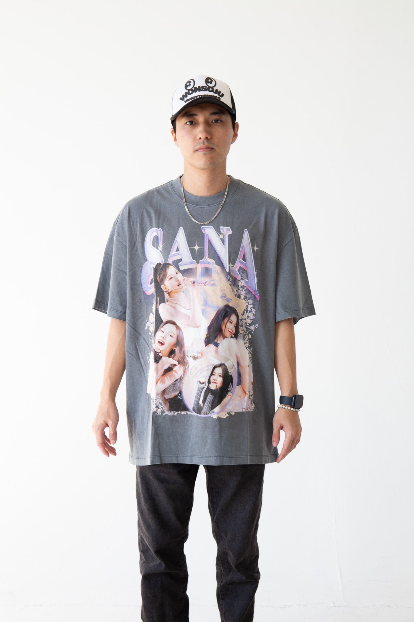Sana Inspired Vintage T-shirt