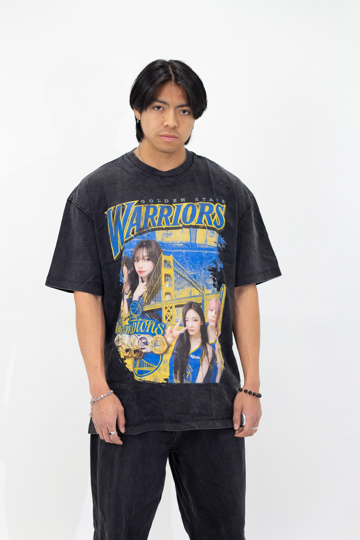 AESPA Basketball Inspired Vintage T-shirt