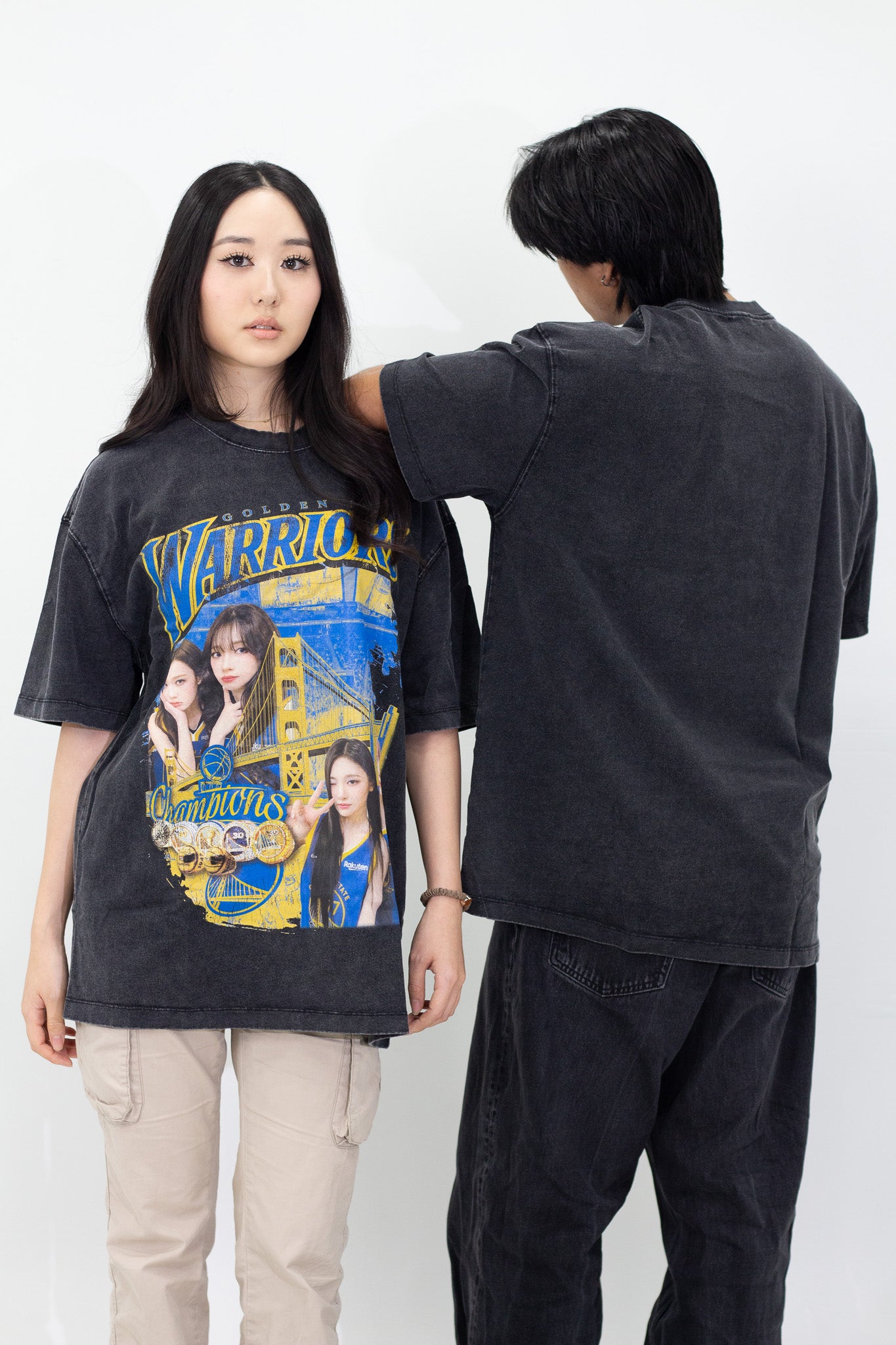 AESPA Basketball Inspired Vintage T-shirt