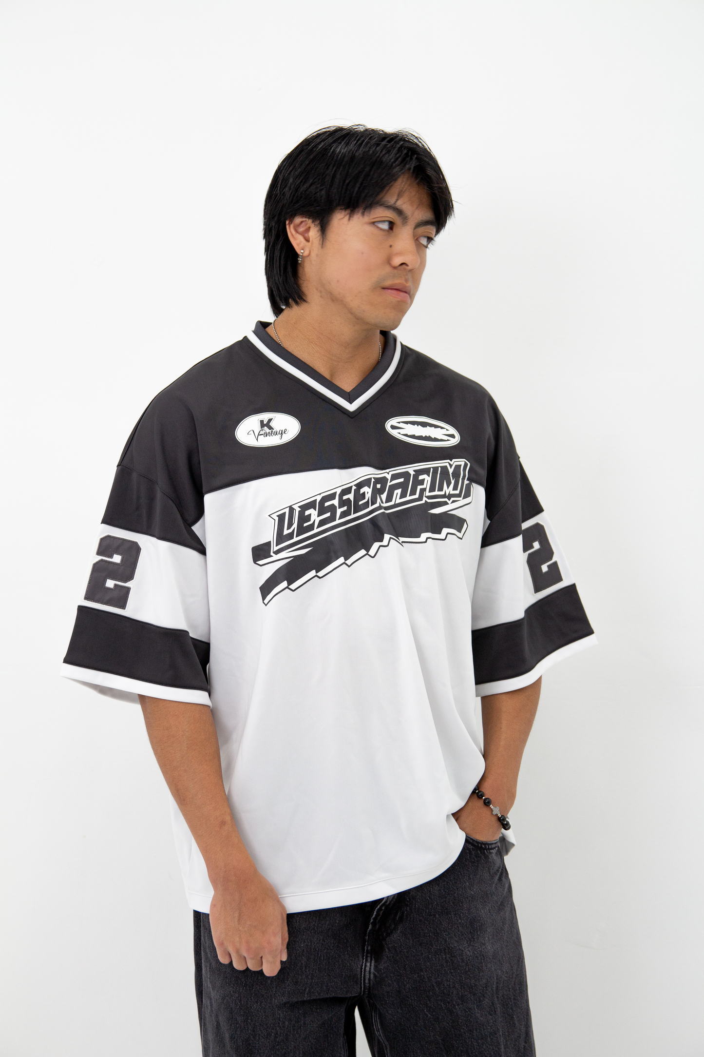 Le Sserafim Fearless Black Jersey