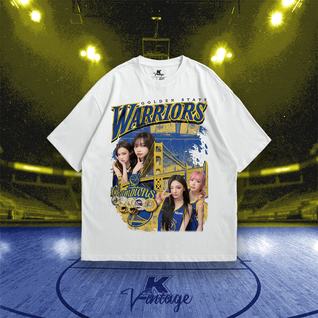 AESPA Basketball Inspired Vintage T-shirt