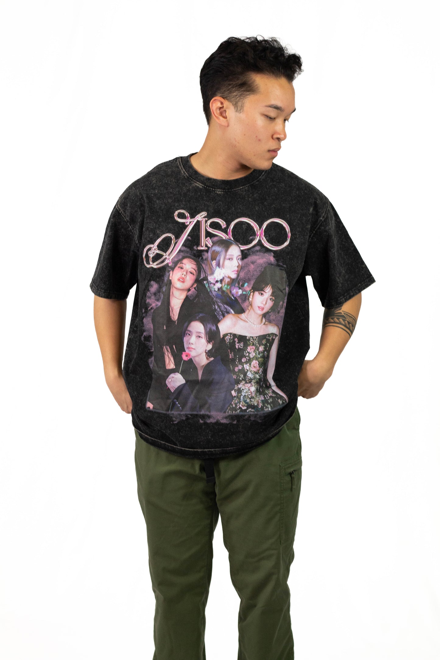 Jisoo Inspired Vintage T-shirt