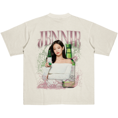 Jennie Soju Inspired Vintage T-shirt