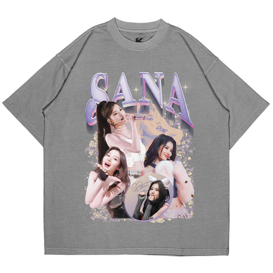 Sana Inspired Vintage T-shirt