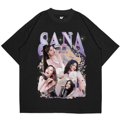 Sana Inspired Vintage T-shirt