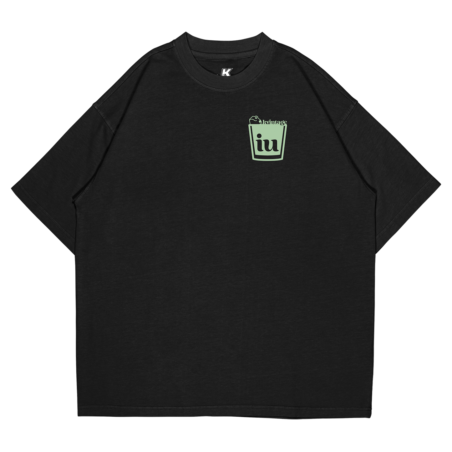 IU Soju Silhouette Inspired Vintage T-shirt