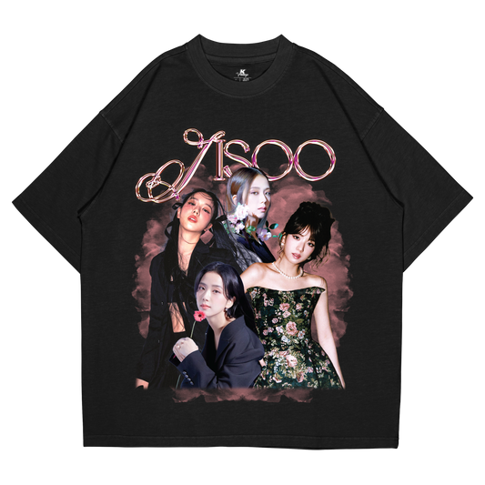 Jisoo Inspired Vintage T-shirt