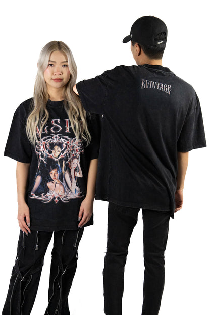 Aespa Inspired Vintage T-shirt