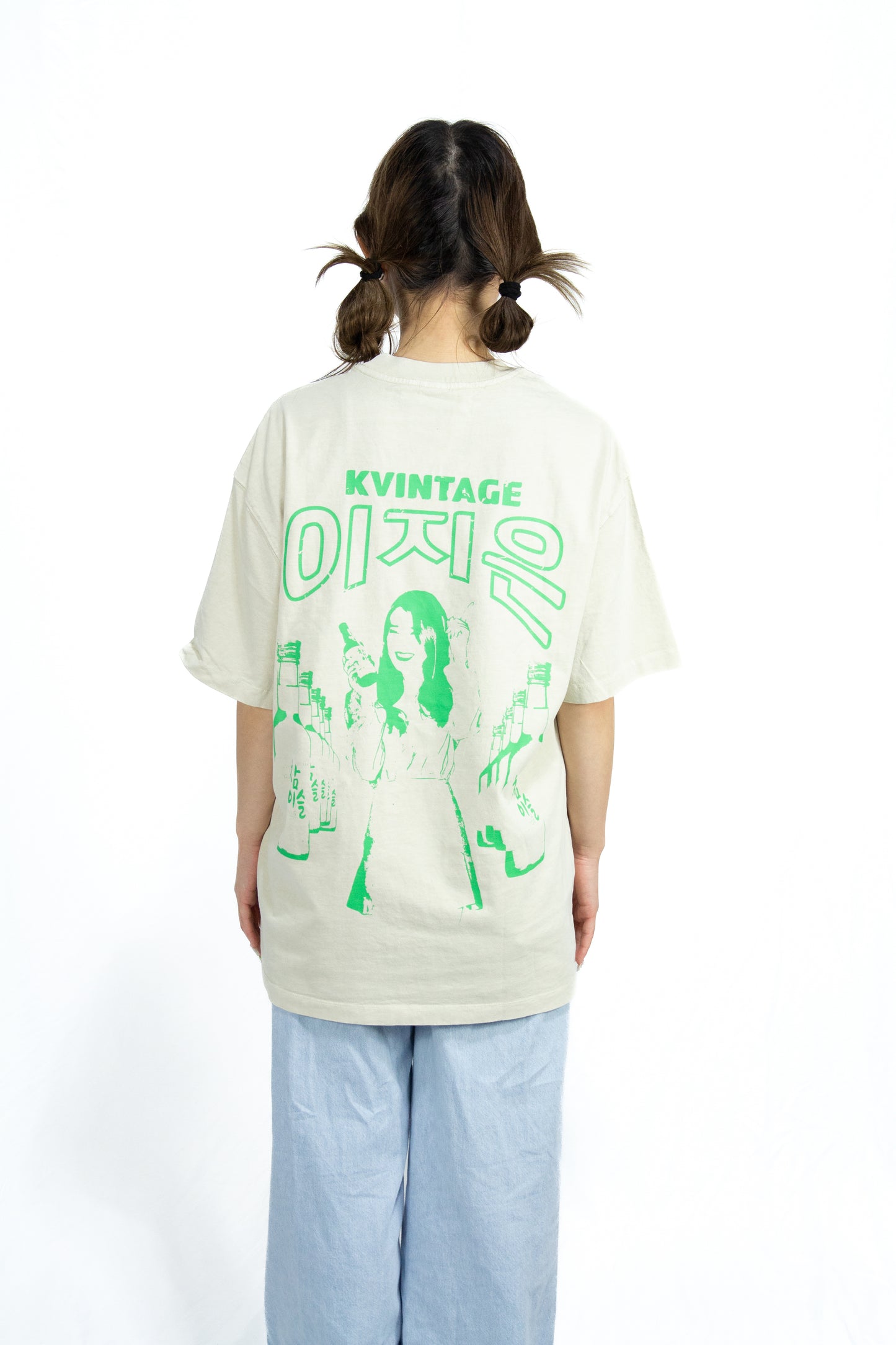 IU Soju Silhouette Inspired Vintage T-shirt