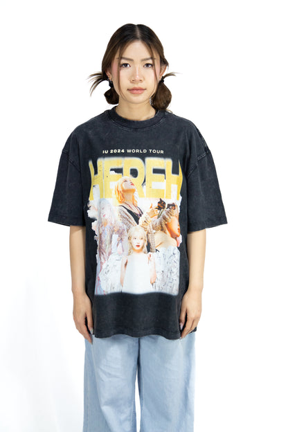 IU HEREH TOUR Inspired Vintage T-shirt