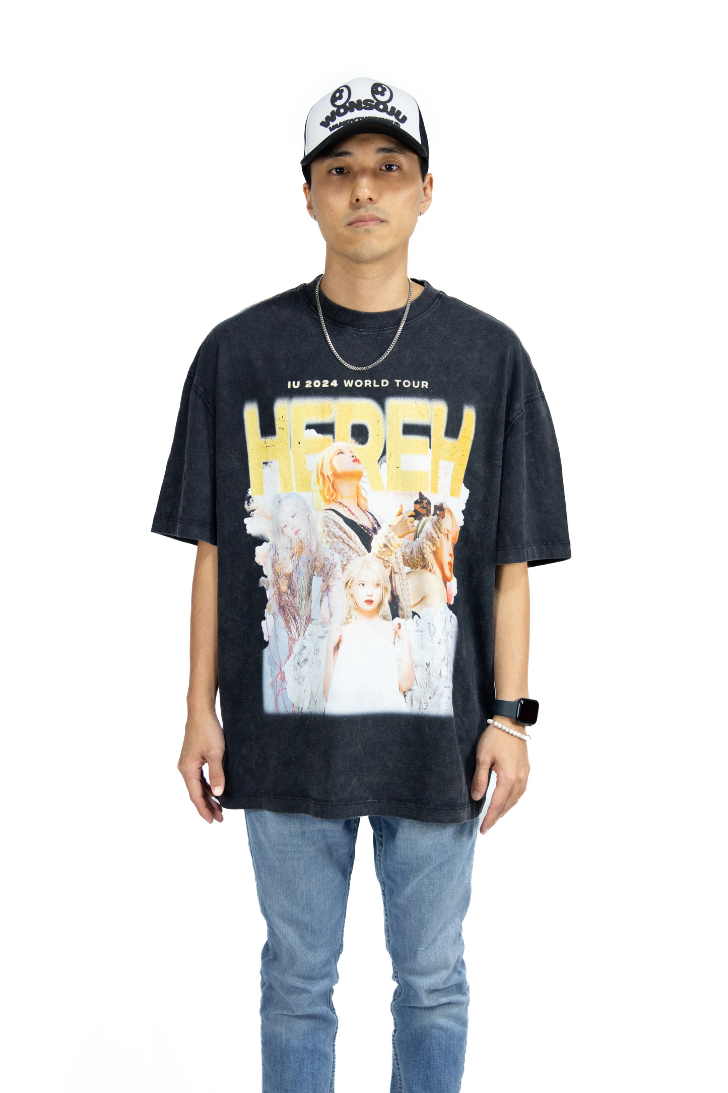 IU HEREH TOUR Inspired Vintage T-shirt