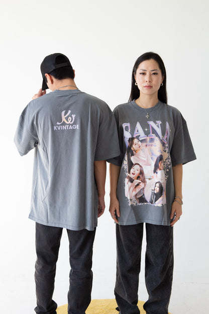 Sana Inspired Vintage T-shirt