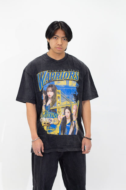 AESPA Basketball Inspired Vintage T-shirt