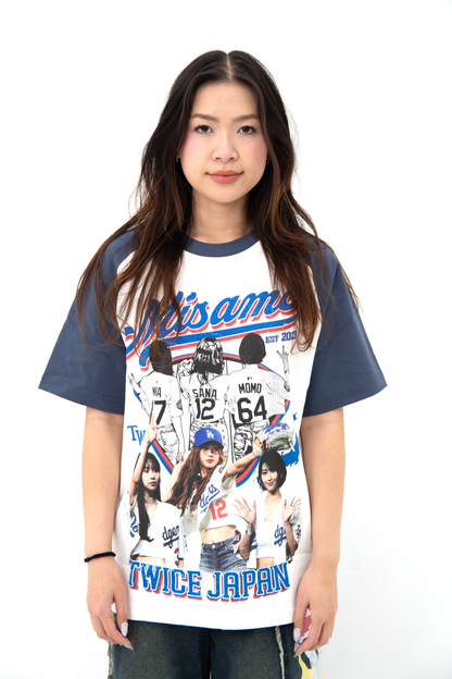 MISAMO Inspired Baseball Tee