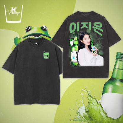 IU Soju Inspired Vintage T-shirt