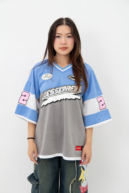 Le Sserafim Fearless Blue Jersey