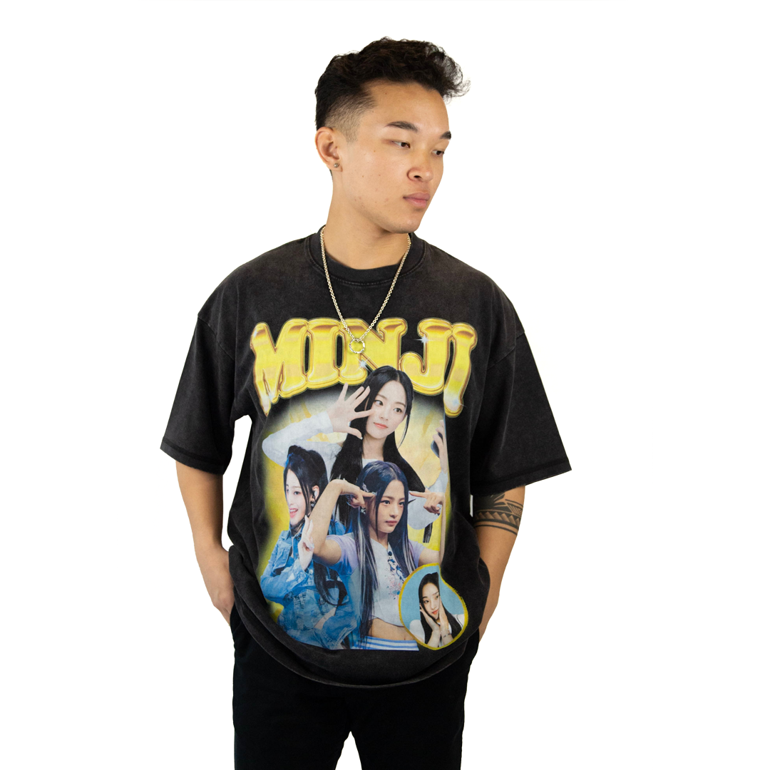 Minji Inspired Vintage T-shirt
