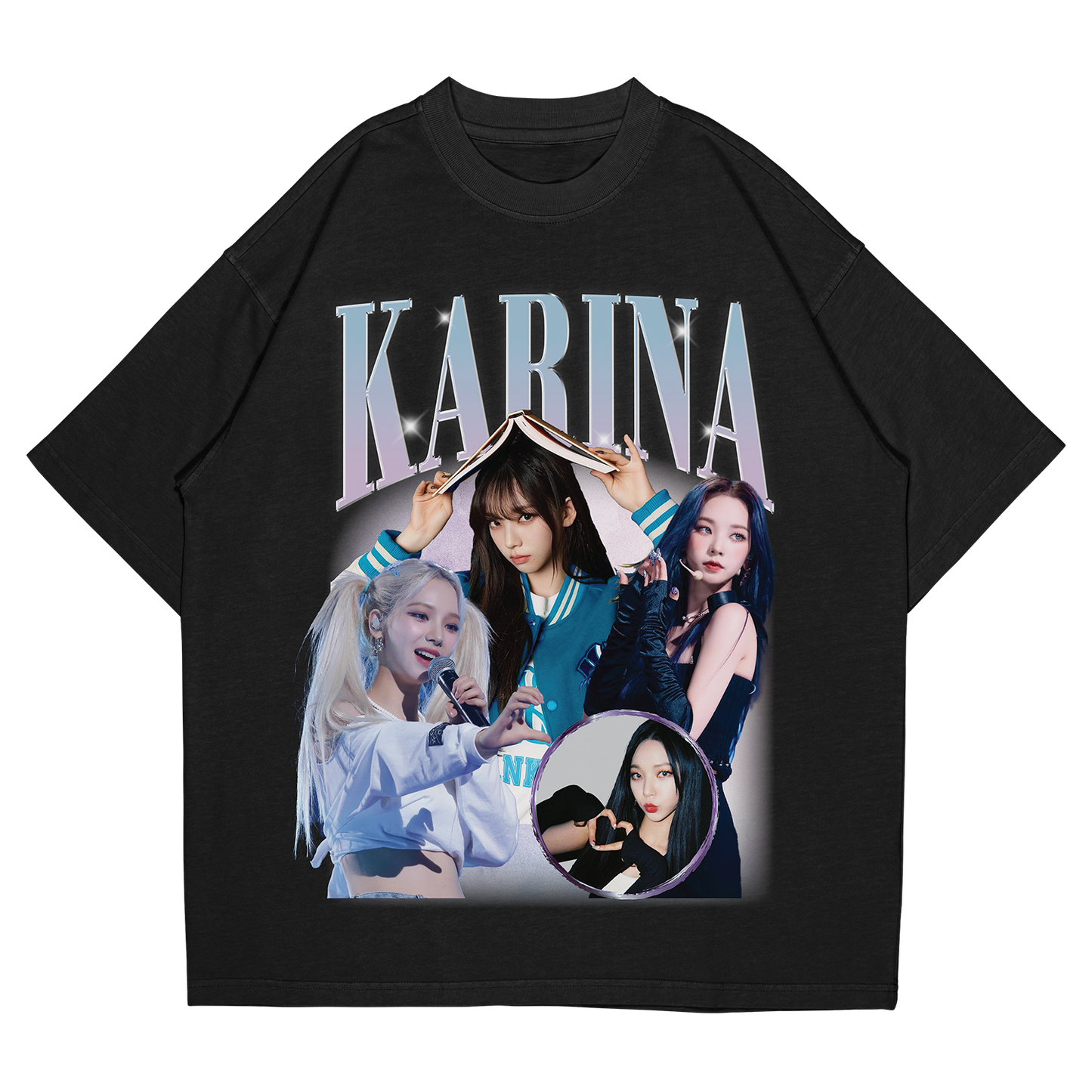 Karina Inspired Vintage T-Shirt V1