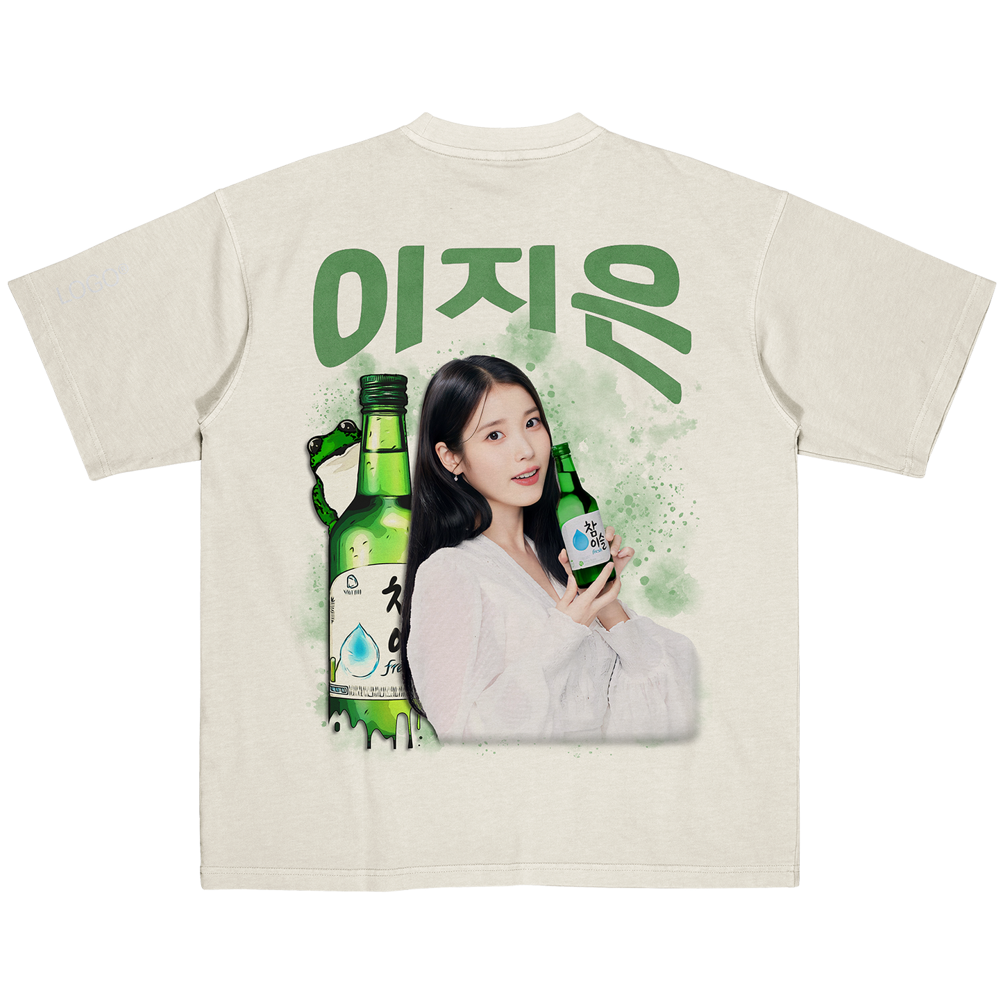 IU Soju Inspired Vintage T-shirt