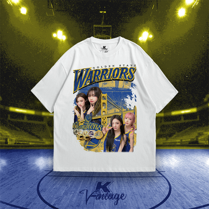 AESPA Basketball Inspired Vintage T-shirt