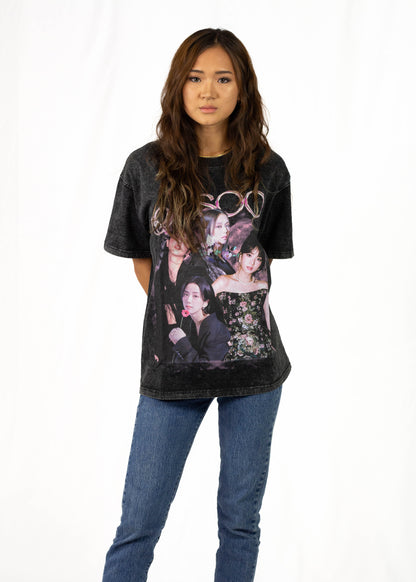 Jisoo Inspired Vintage T-shirt