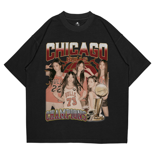NEWJEANS Basketball Inspired Vintage T-shirt